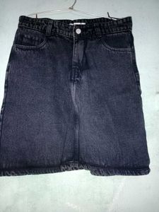 Y2k Denim Skirt Korean Style
