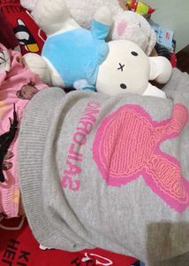 Bunny Cardigan Top