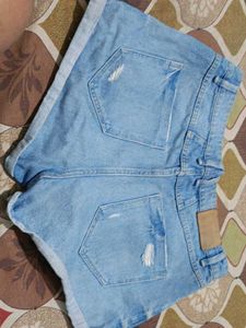Ripped Shorts By Zara Vintage Collection