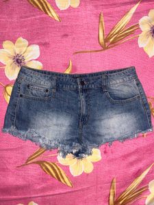 Denim Cutoff Shorts