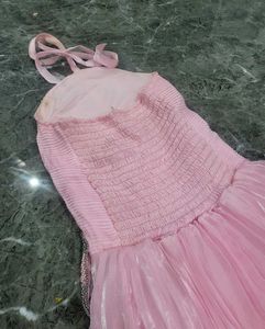 Pink Layered Party Dress
