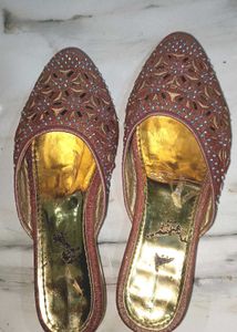 Juttis Half Sandal Flat
