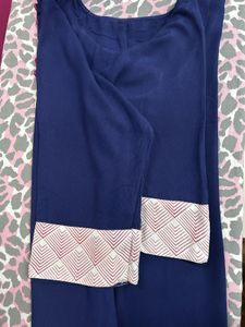 Avaasa Classy Blue Kurta L Size