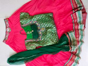 Red Lehenga Choli Set