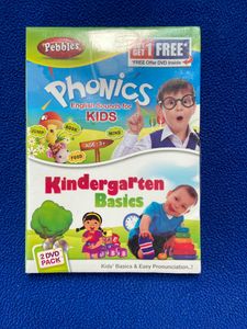 Peppbles Phonics &amp; KG Basics DVD for Kids