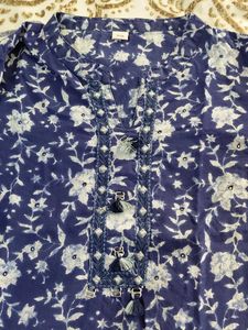 Floral Print Kurta