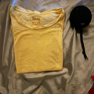 Butter Yellow Casual Top - XS