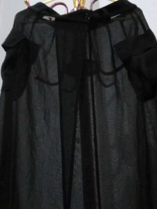 Transparent Chiffon Skirt