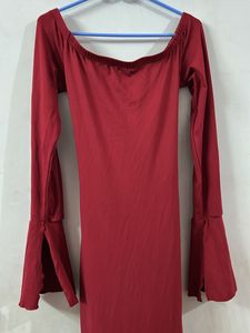Savana Red Bodycon Dress