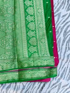 Beautiful Pink Colour Saree