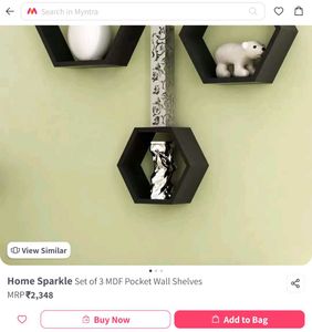 MDF Pocket Set Of 3 Pieces