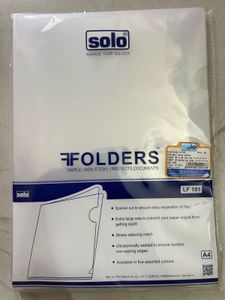 Solo A4 Document Folders 20 Nos