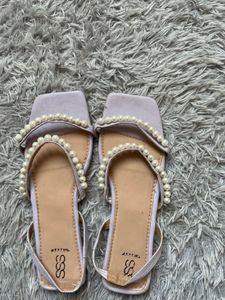 Lavender Pearl Sandals