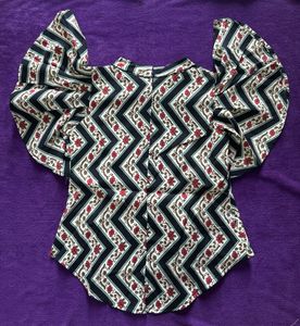 Stylish Girls' Printed Top