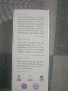 Plum Retinol Face Serum