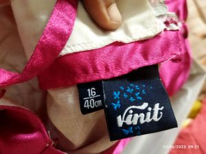 Pink Flower Girl Dress