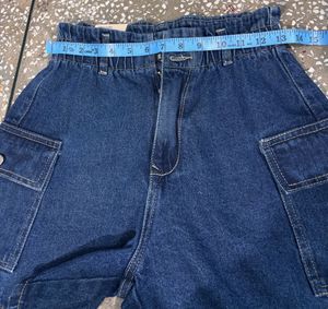 New Denim Cargo Shorts
