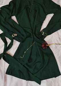 Mid Full Sleeves Bodycon Dress
