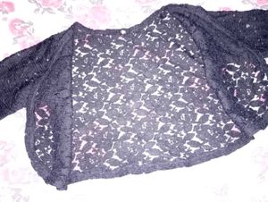 Black Shrug Long Sleeve
