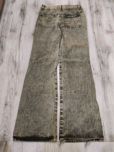 Sc8734 Sabrin Cargo Bootcut Jeans Waist 26