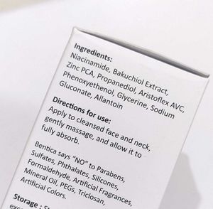Bentica - 10% Niacinamide Face Serum