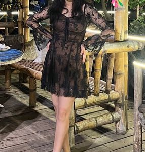 Lace Mini Dress