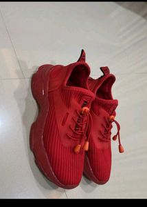 Red Steve Madden Sneakers