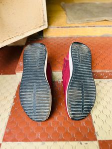 Red Casual Shoes For Men Size:9
