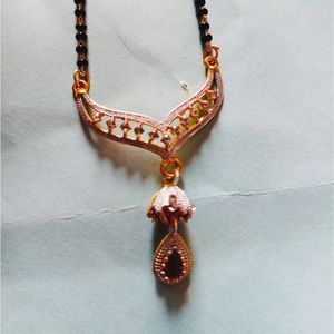 Elegant Diamond-Cut Mangalsutra