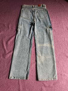 straight Leg Denim Jeans