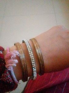 Sparkly Layered Cuff Bracelet Combo