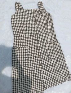Houndstooth Mini Dress