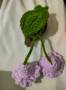 crochet hair clip