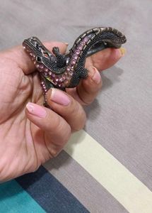 Crocodile Bangle Bracelet