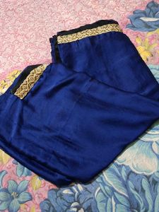 Elegant Blue Saree