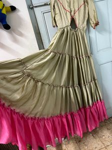 Tiering Ethnic Gown