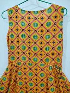 Yellow Summer Sun Dress