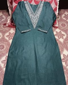 Elegant Green Kurta Set
