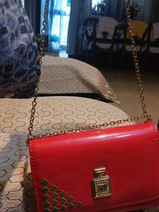 Cute Clutch with Perfume Detail