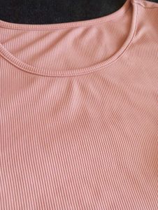 Urbanic Girlie Pink Crop Top
