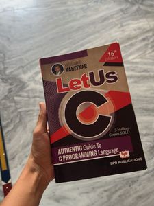 "Let Us C" by Yashavant Kanetkar