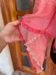 COACH Stylish Pink Scarf
