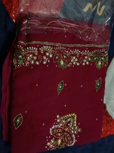 Full Work Saree