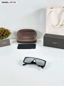 TOMFORD 0710 BLACK SILVER GLASSES