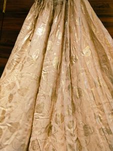 Ethnic Foil Print Jute Skirt