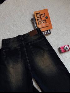 Wide Leg Denim Jeans