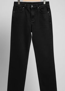 Kraus Black Straight Leg Jeans