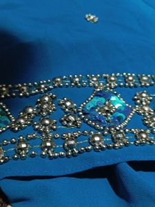 Blue Harem Pants