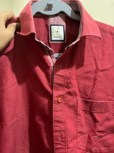 Maroon Casual Shirt