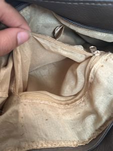 brown stylish handbag